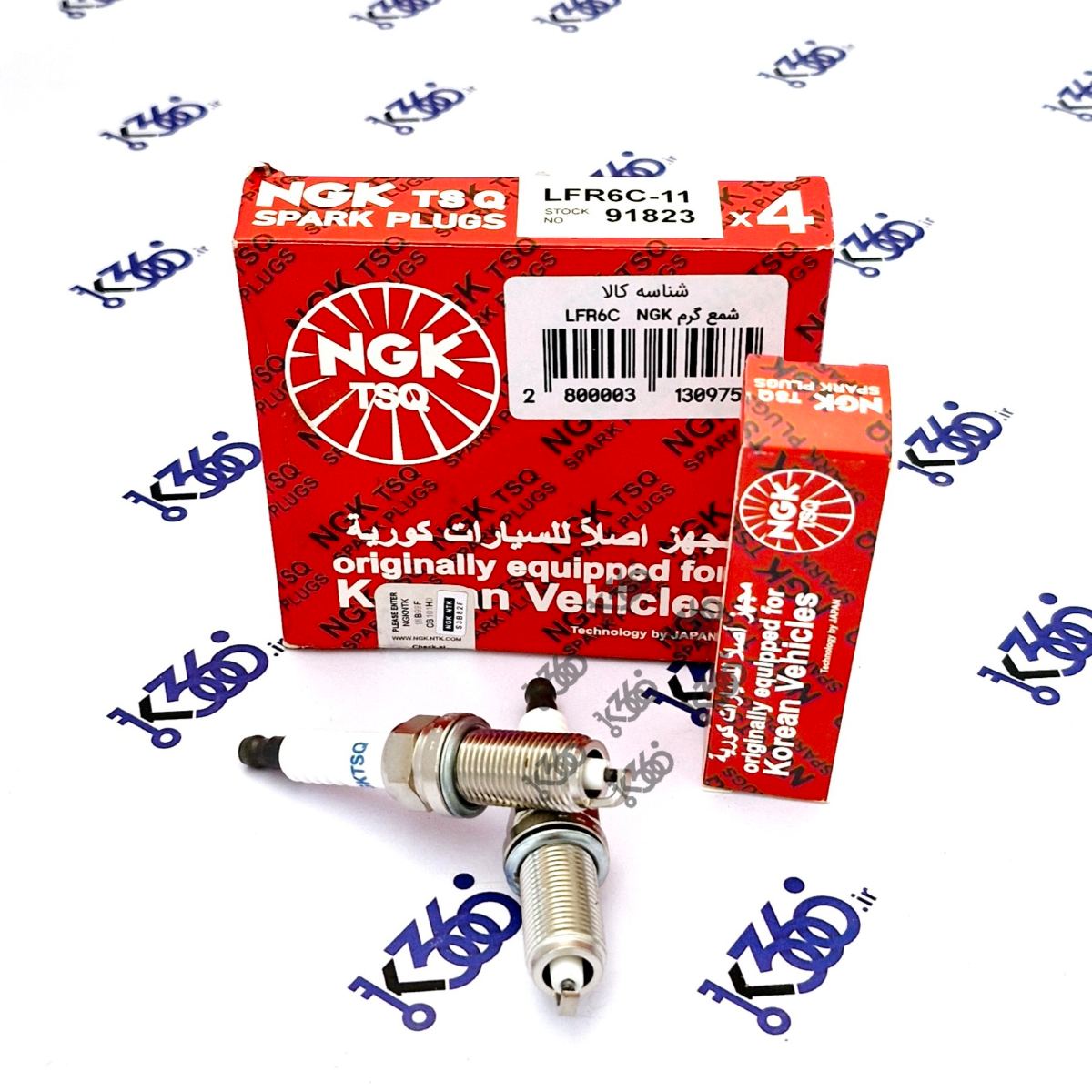 شمع پایه بلند NGK- ژاپن (اصل)  LFR6C