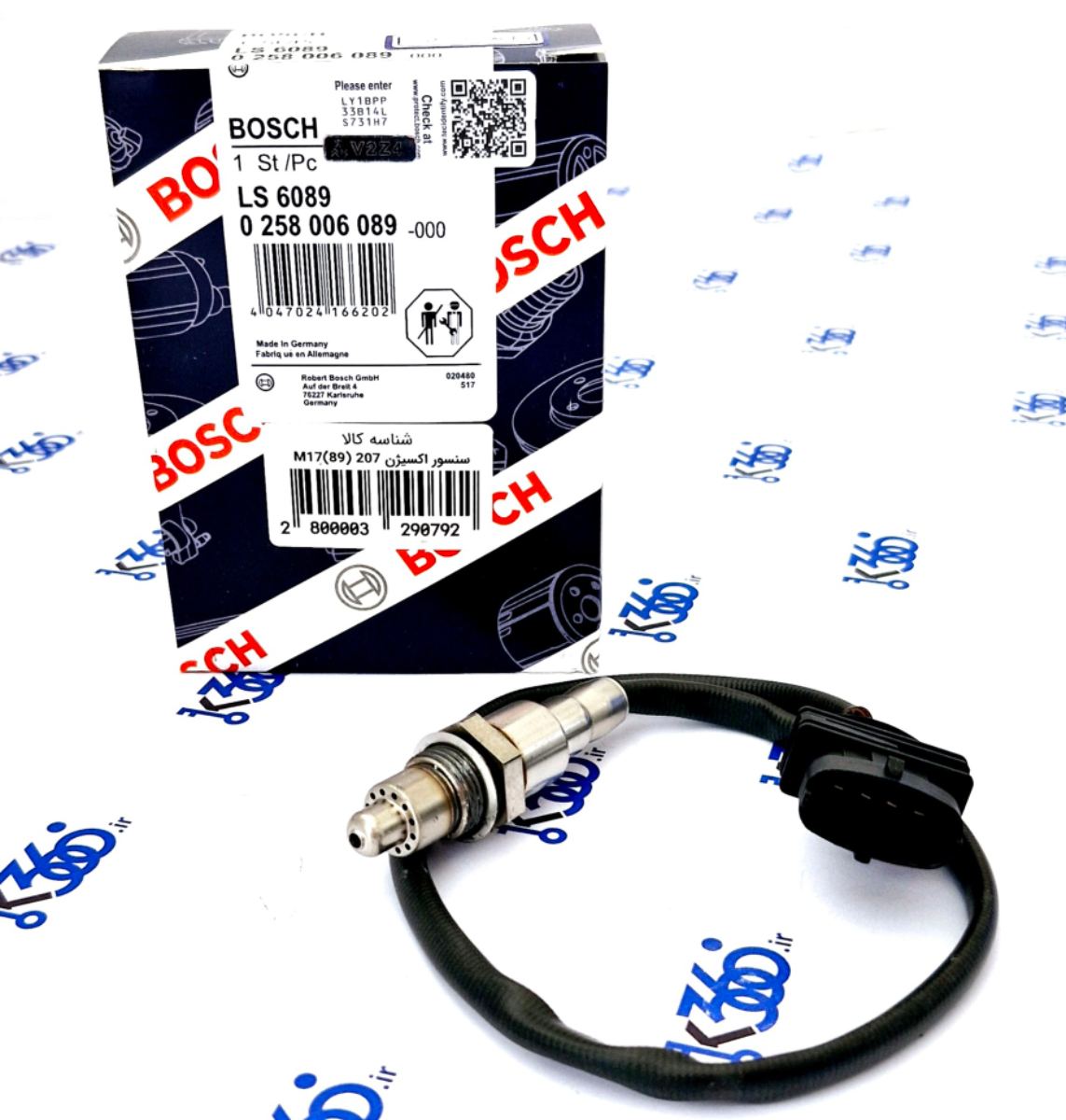 بوشM17 سوکت مشکی - BOSCH (99به بالا 206 و 207 TU5)